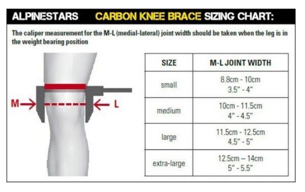 6501319 Bionic-10 Knee Brace Sizing